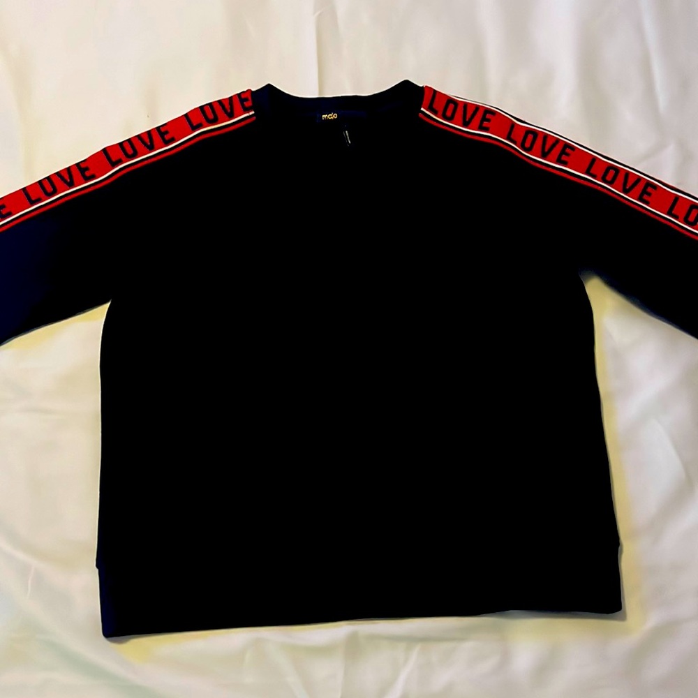 Maje” Black Sweater